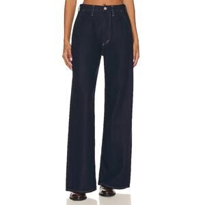 Citizens Of Humanity 'Maritzy' Black Pleated Denim Jean Trouser Size 27